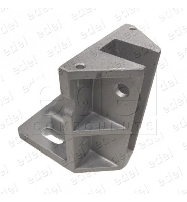 ASA0002 SUPPORT PATIN EN ALUMINIUM MACLA À ANGLE