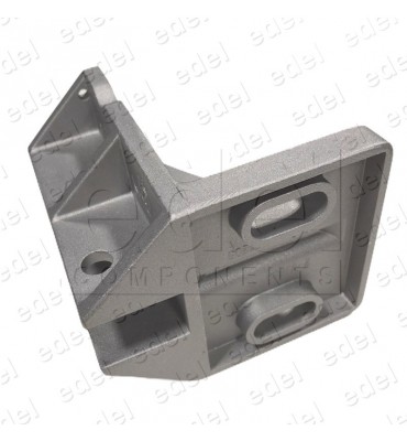 ASA0002 SUPPORT PATIN EN ALUMINIUM MACLA À ANGLE