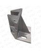 ASA0002 SUPPORT PATIN EN ALUMINIUM MACLA À ANGLE