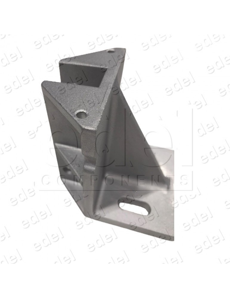 ASA0002 SUPPORT PATIN EN ALUMINIUM MACLA À ANGLE