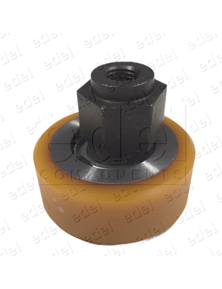 KRE0801VE RUEDA 80X 30MM EXCENTRICA HEMBRA