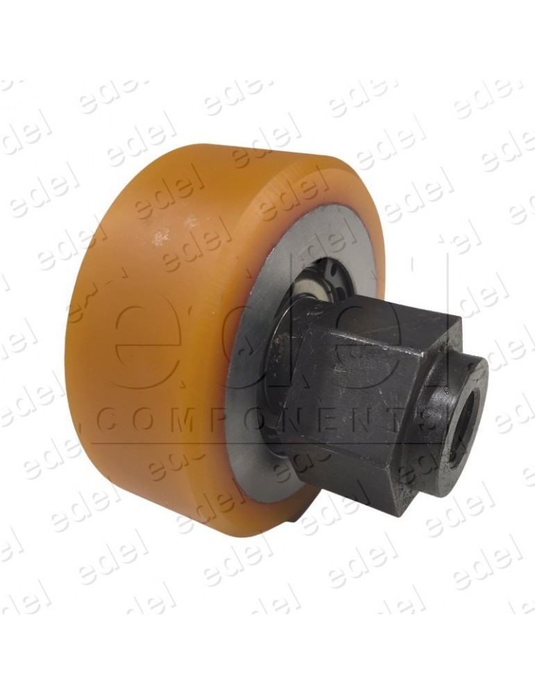 KRE0801VE RUEDA 80X 30MM EXCENTRICA HEMBRA