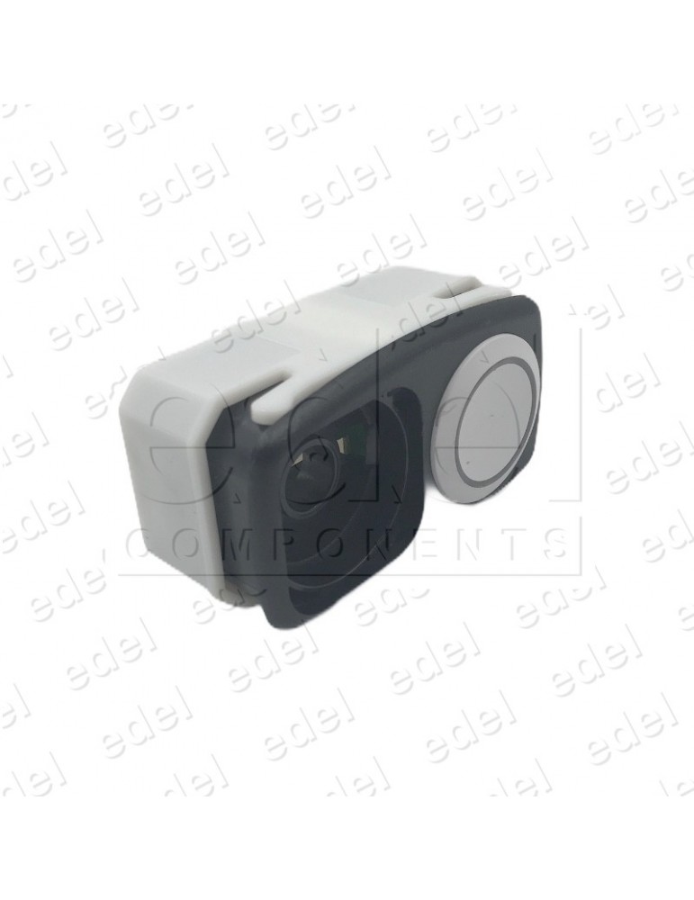 10070221 BOUTON THYSSEN PM-4 LED ROUGE