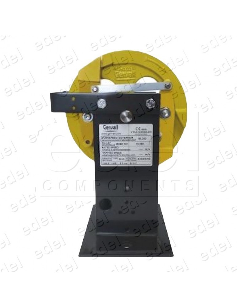 12.060.0,63 LIMITEUR DE VITESSE GERVALL 200MM POULIE SIMPLE ENCL. MONTÉE / DESCENTE V.N.0,63M/S