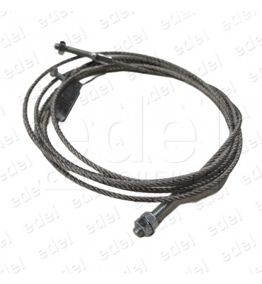 5102810 SET RIGHT CABLE DUMBWAITERS DOOR  HIDRAL MH DOBLE