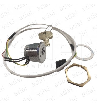 VRA 700 C1 LLAVIN OTIS 1 SALIDA CON RETORNO LLAVE SEGURIDAD DE PUNTOS C/LED ROJO (COPIA)