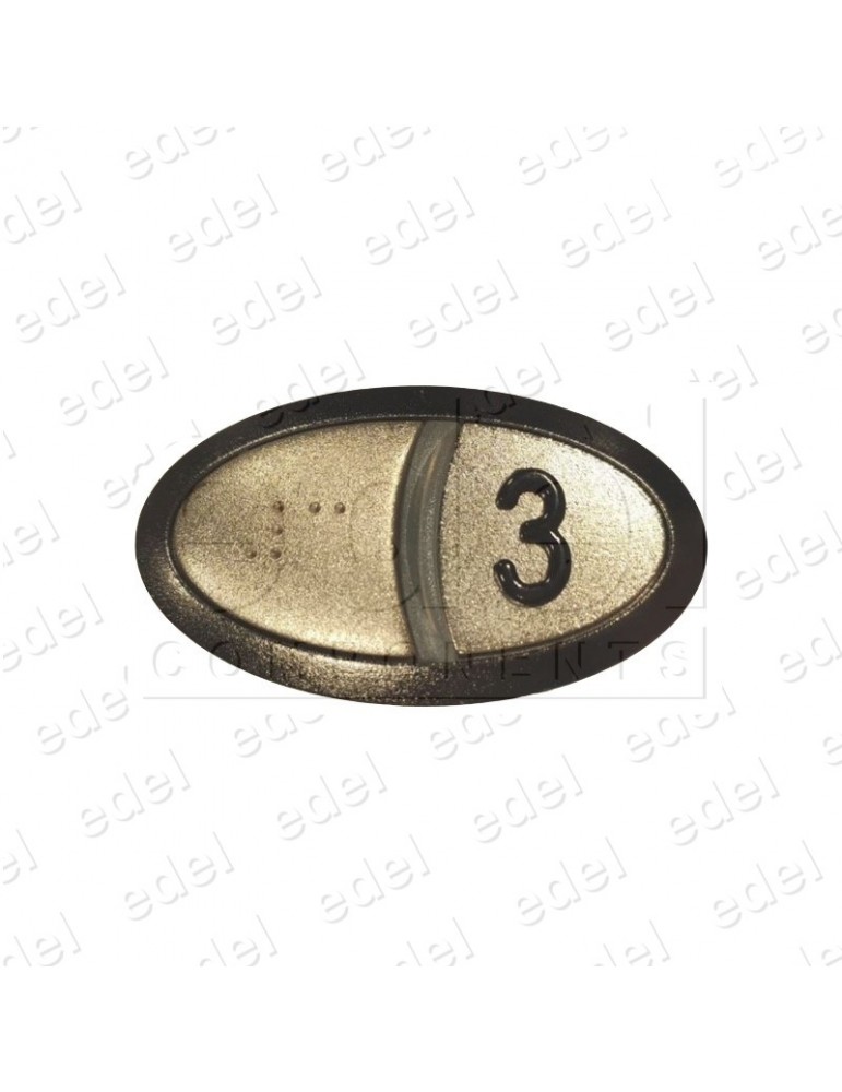 8302250-3 CONJUNTO PULSADOR CABINA BRAILLE ORONA ARCA II (3)
