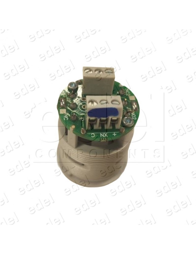 R2172PSPOL1A2 PULSADOR MP MAC PUARSA ROLLER STAR POLARIS 1NO AZUL 24V