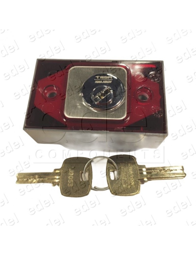 LLAVIN SEGURIDAD MP CORONA ROJA C/R J9053