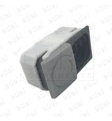 10077278 PULSADOR THYSSEN PM-6 LED ROJO SIN ZUMBADOR