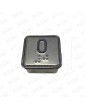 PULSADOR SCHAEFER MT42 CON BRAILLE ROJO INOX 0