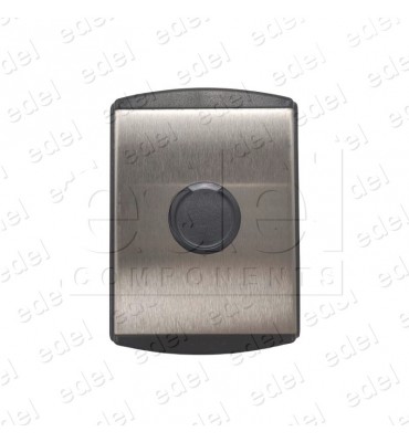 KM720200G03 BOÎTE BOUTON PALIÈRE KONE SIGMA 1 TOUCHE PLASTIQUE NOIRE