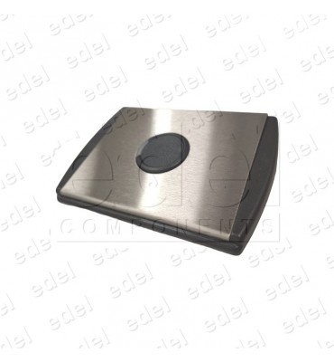 KM720200G03 BOÎTE BOUTON PALIÈRE KONE SIGMA 1 TOUCHE PLASTIQUE NOIRE