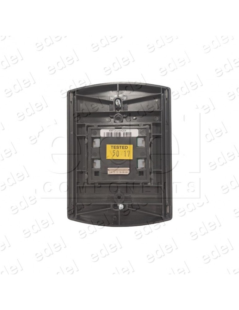 BOTONERA KONE SIGMA RELLANO 1 PULSADOR PLÁSTICO COLOR METAL