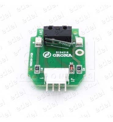 PLACA PUL.LLAVE PISO C/REGISTRO ORONA ARCA II