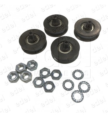 FOC2215Z137 KIT 4 POLEA METALICAS OPERADOR OTIS ORLY
