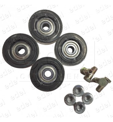 FAA5394A50 KIT 4 POLEAS 56 MM METÁLICAS OPERADOR OTIS PRIMA