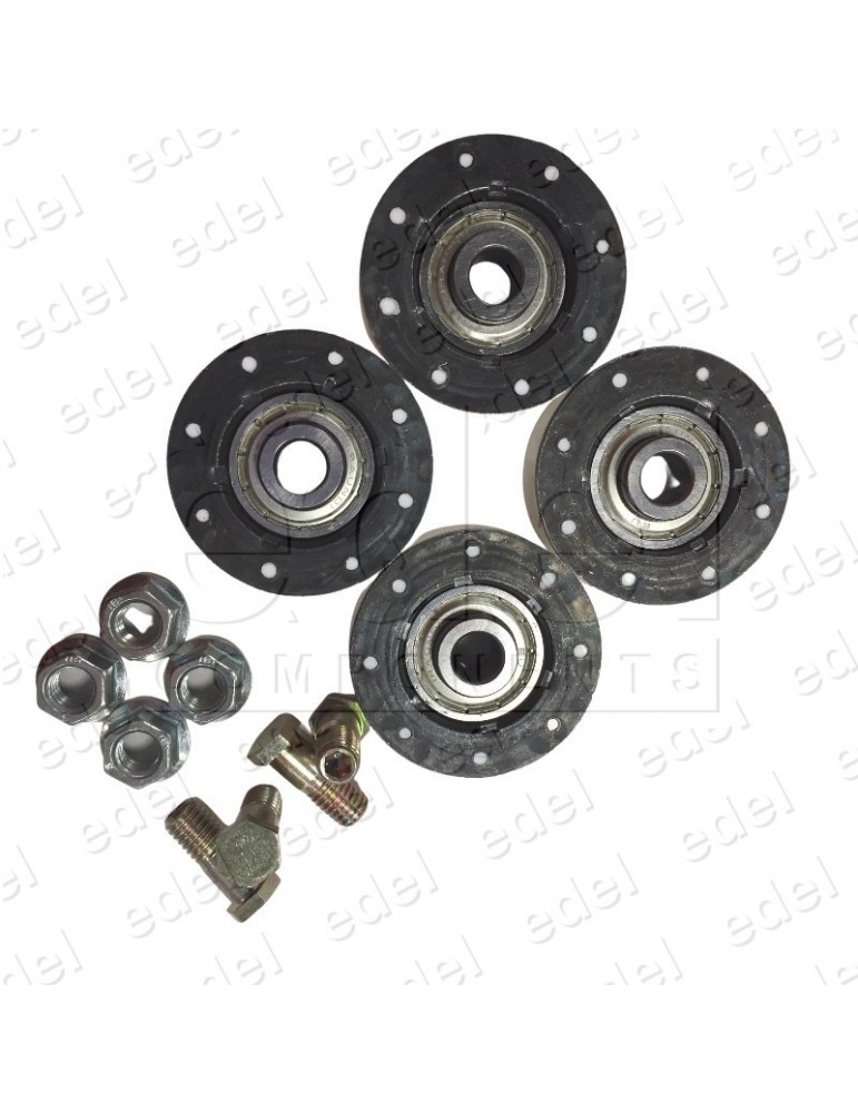 KIT 4 POLEAS 56.D METALICAS OPERADOR OTIS PRIMA