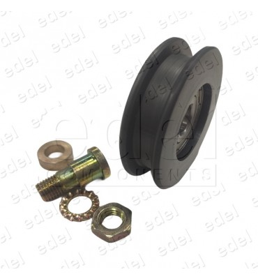 T02023A1 POLEA RUEDA SUSPENSIÓN PUERTA RELLANO OTIS 50 X 15 MM
