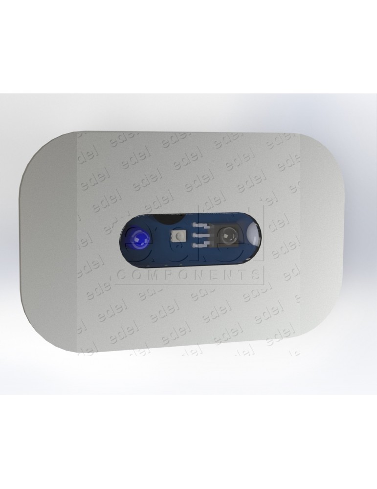 BOTONERA SENSOR TOUCHLESS EDEL CON CHAPA INOX