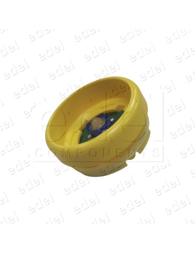 KM804343G17 PULSADOR KONE MONOSPACE ALARMA F2KALM CAB KSS AMARILLO