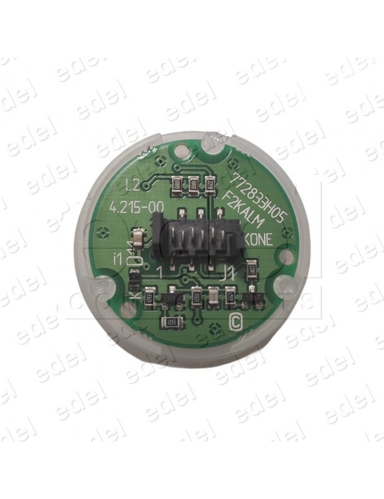 KM804343G14 PULSADOR KONE MONOSPACE ALARMA F2KALM CAB KSS BLANCO