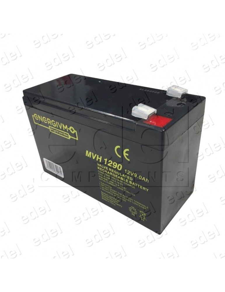 BATERIA PB 12V 9A ENERGIVM 151x65x95 MM + ECOT.