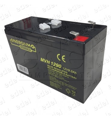 MVH1290 BATERIA PLOMO 12V 9A ENERGIVM 151x65x95 MM + ECOTASA