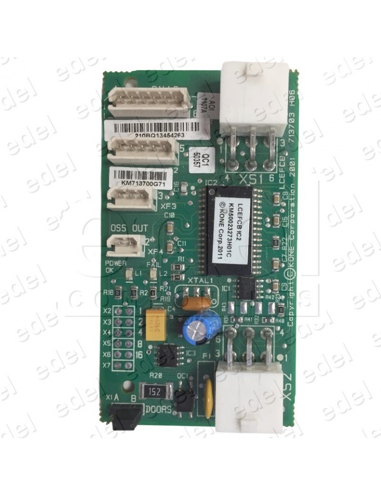 KM713700G71 PLACA KONE ESTACIÓN REMOTA LCE FCB ASSEMBLY