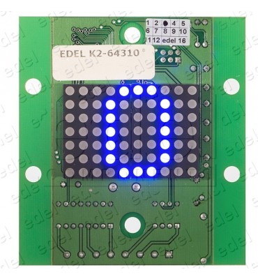 DISPLAY EDEL K2 64310-A (ROTATIVO AZUL)
