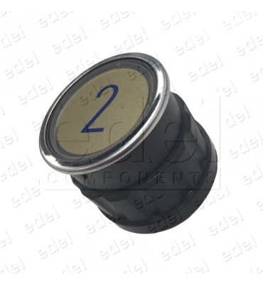 PULSADOR SCHINDLER D2 4 PINES LUM.VERDE (2)