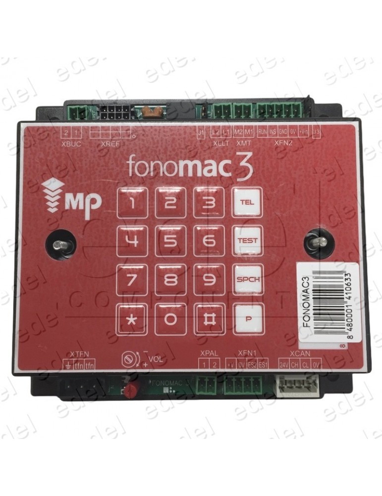 TELÉFONO DE EMERGENCIA MP FONOMAC 3 COMPAC