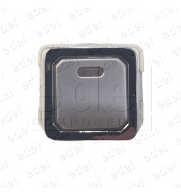 PULSADOR JMT TA 1NO LUMINOSO 24V LED ROJO S/INSCR.