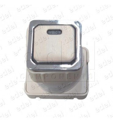 PULSADOR JMT TA 1NO LUMINOSO 24V LED ROJO S/INSCR.