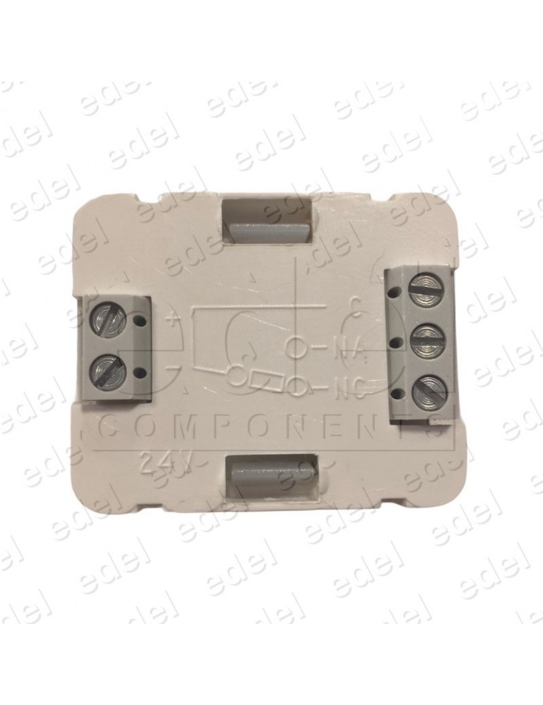 140T000424001 CUERPO BASE PULSADOR JMT SERIE T 1NOC 24V LUM.BLANCO