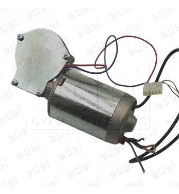 CMT-DCE068 MOTEUR FERMATOR COURANT CONTINUE ASYNCHRONE 24V 17 RPM AVEC ENCODEUR PORTE BUS MODELE PLAT (ECC+)