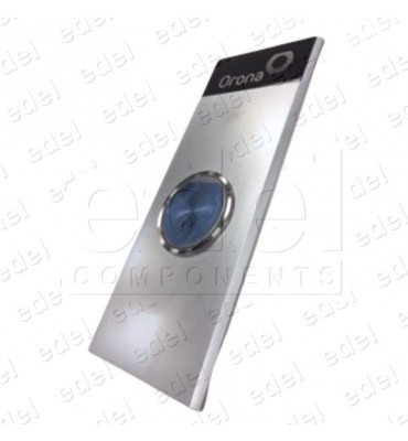 9301650-1 CONJUNTO BOTONERA ORONA ARCA3 PISO 1 ELEMENTO CON LOGO + PULSADOR PLATA