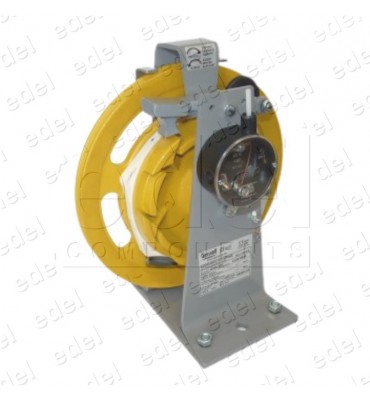 2128.MSA3.0,63 LIMITADOR ALJO 2128 300MM POLEA SIMPLE CABLE 6MM REARME MANUAL V.N.0,63M/S