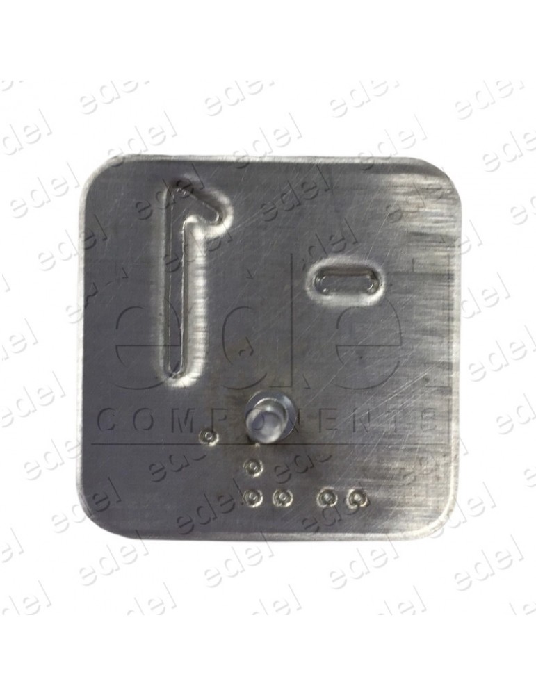 BRC32SSB_-1  PLAQUE DMG BRAILLE 32x32 BLACK -1