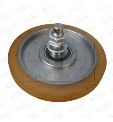 6073009420 ROLLER ASSEMBLY COMPATIBLE WITH THYSSEN 180X27/18MM EXCENTRIC FOR GUIDE SHOE RT18