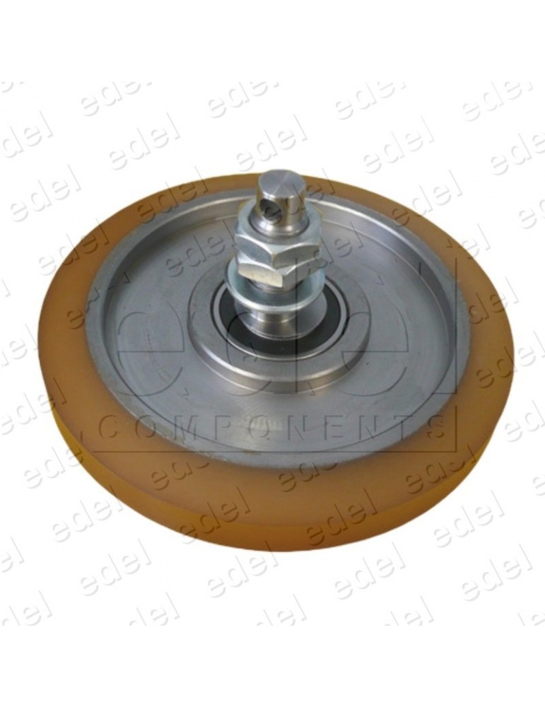 6073009420 RODADERA CONJUNTO RODILLO HIDRÁULICO COMPATIBLE THYSSEN 180X27/18MM EXCENTRICA GUIA RT18