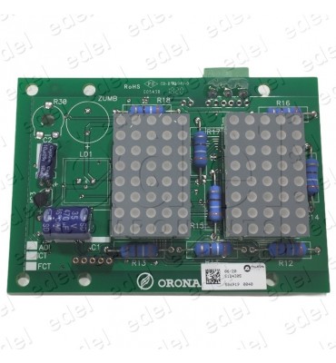 5124305-1 PLACA INDICADOR PISO ORONA MATRIZ PUNTOS ARCA II