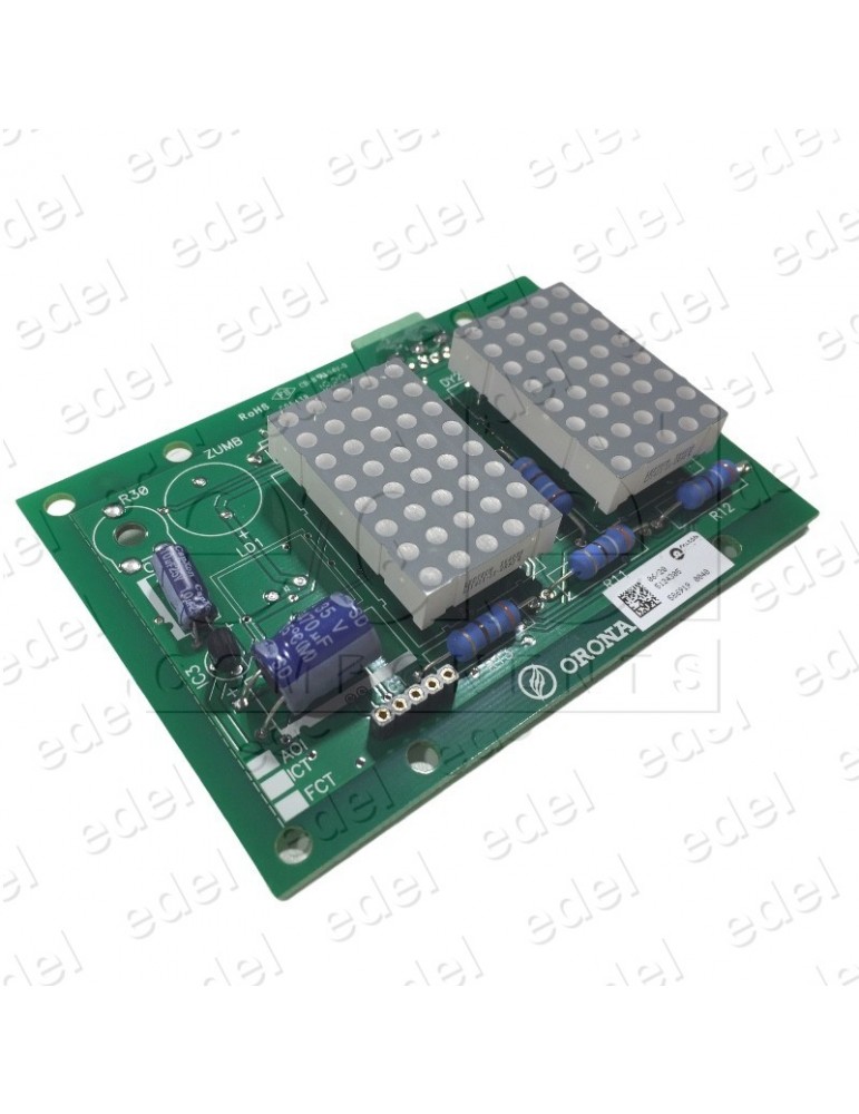 5124305-1 PLACA INDICADOR PISO ORONA MATRIZ PUNTOS ARCA II