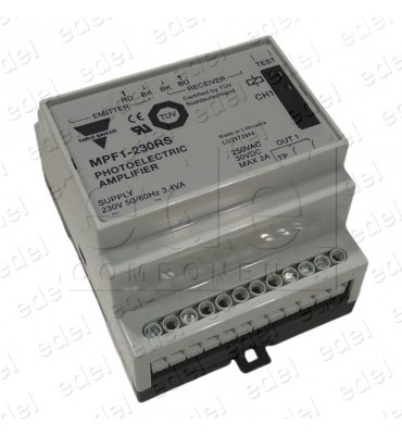MPF1-230RS AMPLIFICADOR RELE FOTOCÉLULA CARLO GAVAZZI