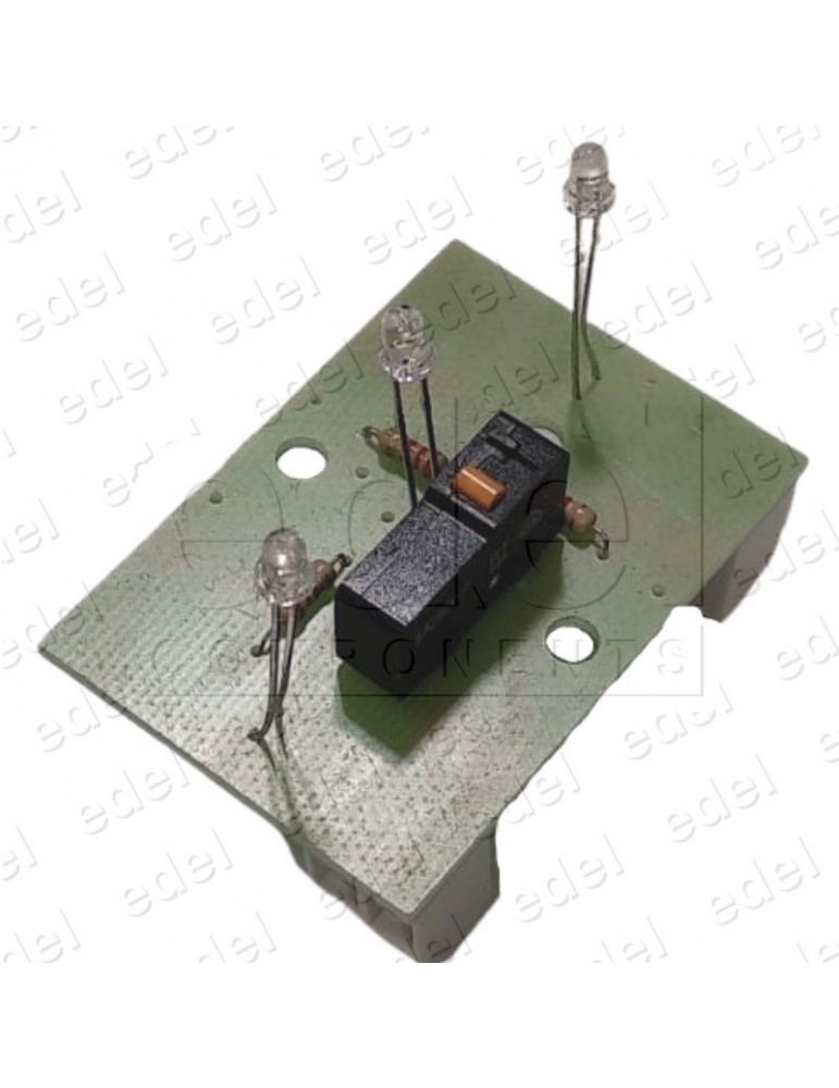 PCISP3L CIRCUITO PULSADOR CEHAM SP/SQ 1 MICRO 3 LUMINOSOS AZUL 24V