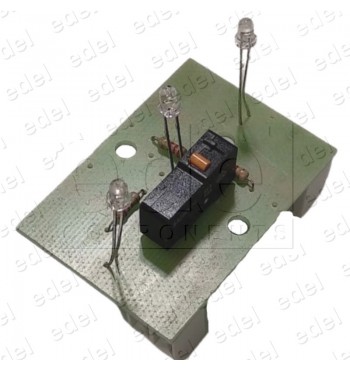 PCISP3L CIRCUITO PULSADOR CEHAM SP/SQ 1 MICRO 3 LUMINOSOS AZUL 24V