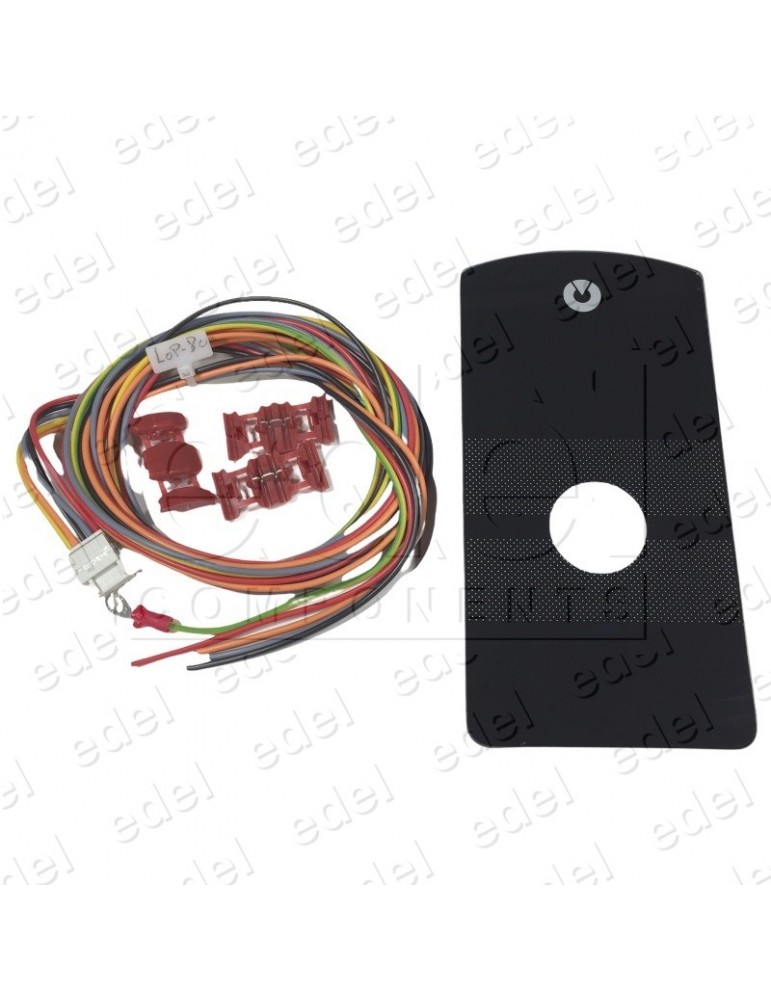 52500442 BOTONERA RELLANO SENSITIVA SHINDLER LOP80-1 1 PULSADOR CON LOGO