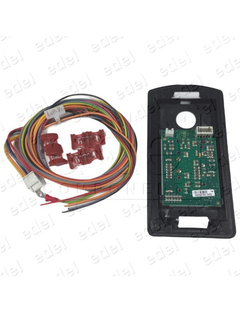 52500442 BOTONERA RELLANO SENSITIVA SHINDLER LOP80-1 1 PULSADOR CON LOGO