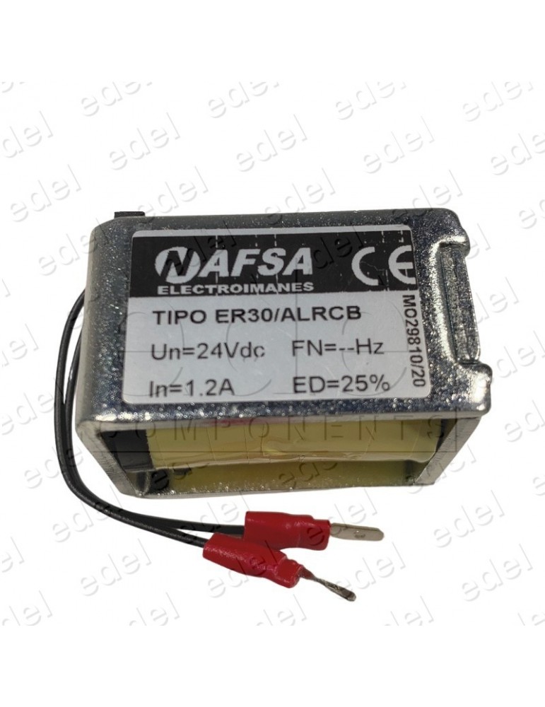 ELECTROIMÁN BOBINA LIMITADOR LUEZAR ER30/ALRC 24VDC