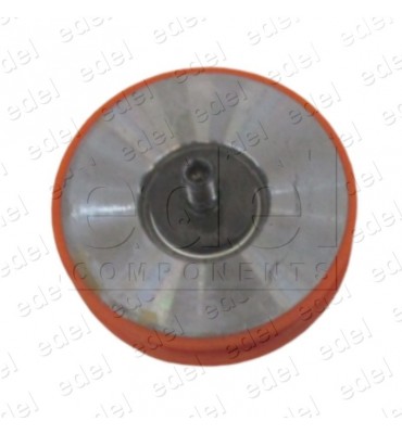 RUEDA KONE CON GOMA PUERTAS ADL/ADZ D85x17x19 MM